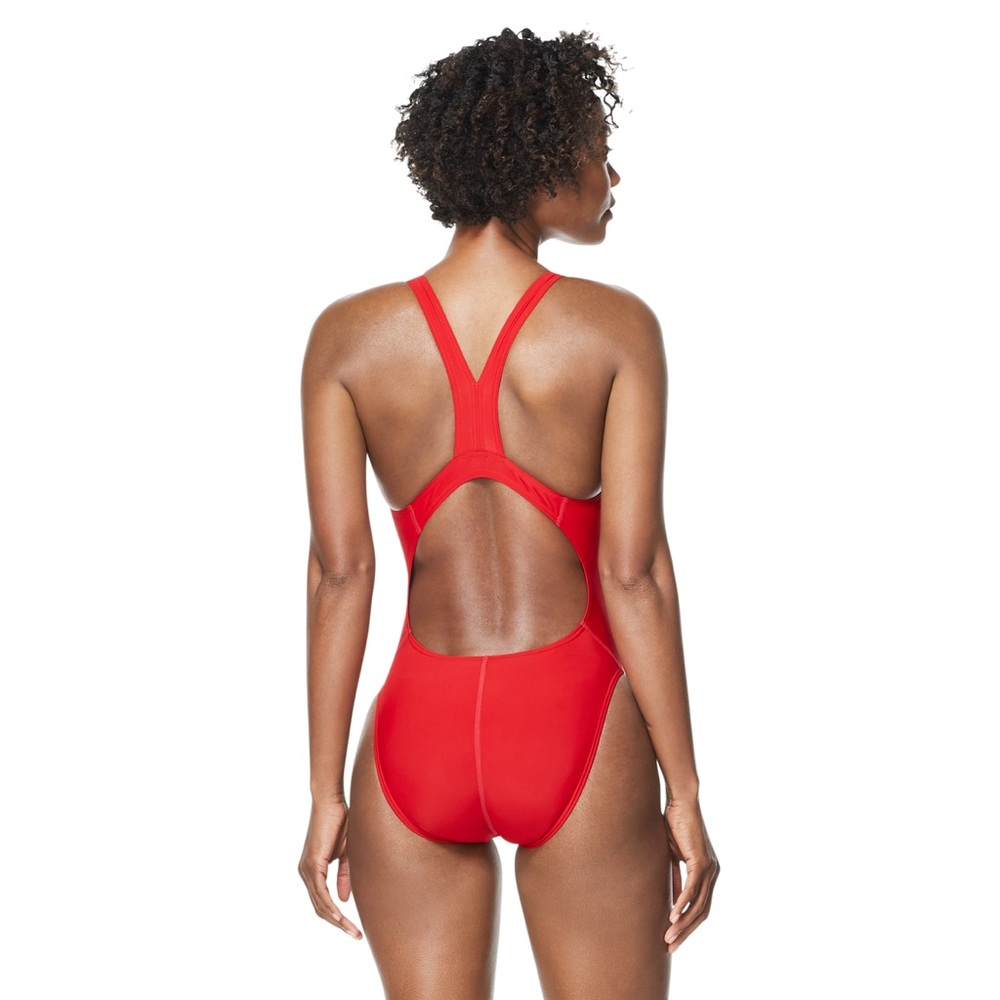 Speedo Pro Lt Super Proback Solid One Piece Compe… - image 2